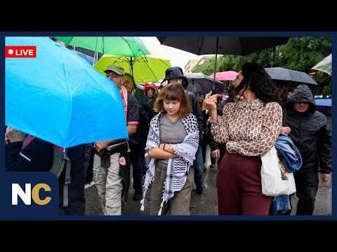 🔴LIVE: Greta Thunberg Appears at Student Demonstration in Saint-Denis Near Paris | AM1W