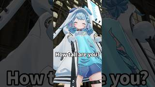 How tall are you? ／ #ホロライブ #vtuber