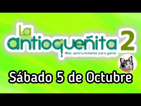 Resultado LA ANTIOQUEÑITA 2 Sabado 5 de Octubre de 2024