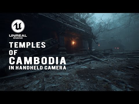 Unreal Engine 5.5 render II "TEMPLES OF CAMBODIA" II #render #unrealengine5 #megascans