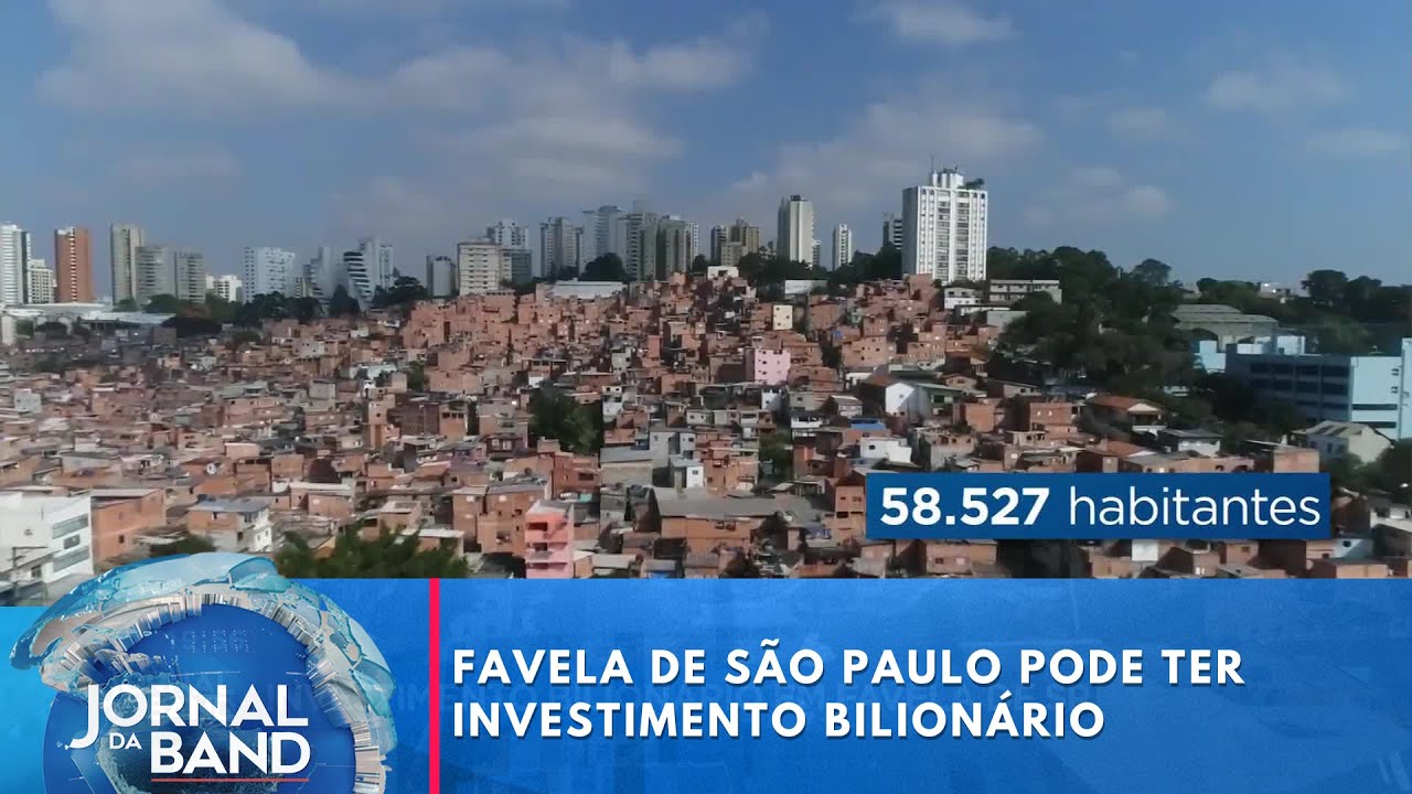 Favela de São Paulo pode ter investimento bilionário; entenda | Jornal da Band