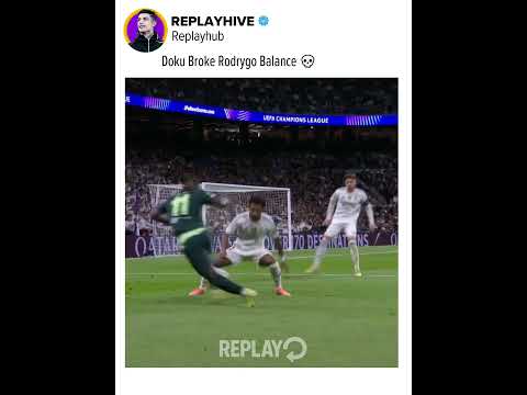 DOKU HUMILIATES RODRIGO 😱 | Real Madrid vs Man City | Unreal Body Feint