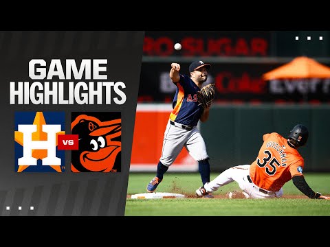 Astros vs. Orioles Game Highlights (8/24/24) | MLB Highlights