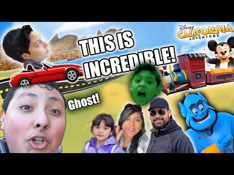INCREDIBLE Family Disney Day!! Extreme CARS RIDE!