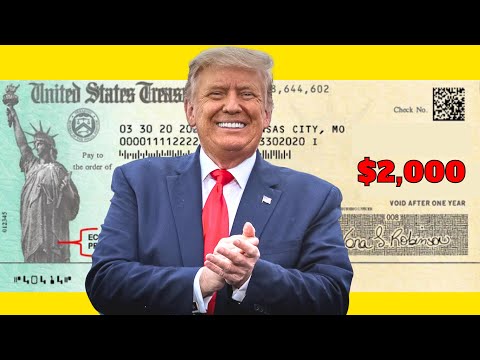YES!! Trump’s $2,000 Stimulus Check TIMELINE DATES + Social Security Boost for Seniors