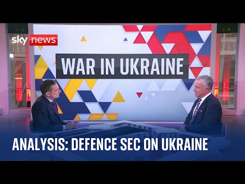 Analysis: What do Grant Shapps' comments mean for the UK's involvement in Ukraine?
