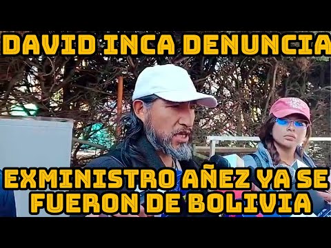 DAVID INCA CUESTIONA PRESIDENTE ARCE POR PERMITIR QUE RESPONSABLS DE M4SACRES SE ESCAP3N DE BOLIVIA