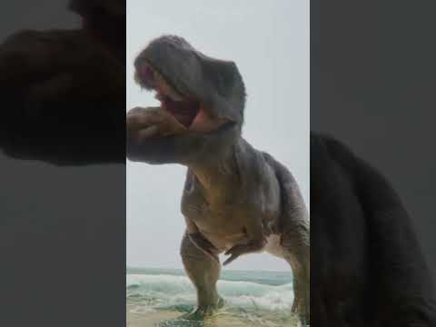 Megalodon vs. T-Rex! - The Meg 2: The Trench