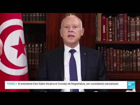 El presidente de Túnez Kaïs Said disolvió el Consejo Superior de la Magistratura