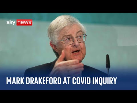 Watch Wales' First Minister Mark Drakeford questioned at Covid inquiry on pandemic decisions