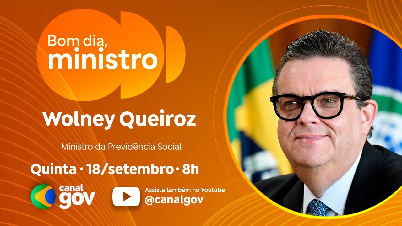 🔴 Bom Dia Ministro I Wolney Queiroz