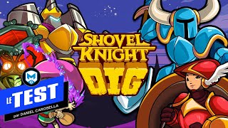 Vido-Test : TEST de Shovel Knight DIG - Le Shovel Knight qui voulait tre autre chose - Switch, PC