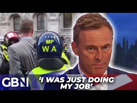 'Just doing my job!' - Martin Daubney recalls moment he was ARRESTED at a Downing Street protest
