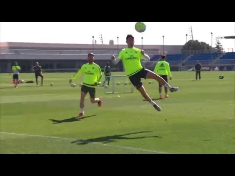 Bale, Isco and JesÃ© shooting practice