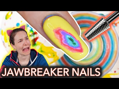 Jawbreaker Nails (I drilled my nail)