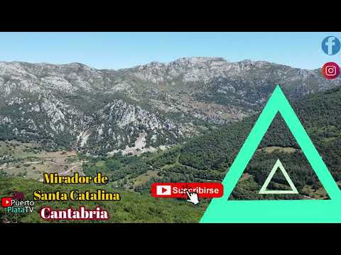 Video con Drone: Mirador de Santa Catalina, Cantabria