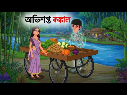 অভিশপ্ত কঙ্কাল | Bhuter Cartoon | Ghost Story | Bangla Bhuter Golpo | Rupkothar Golpo | Bhuter Golpo