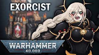 【WH40K MINI PAINTING】 finishing Exorcist assembly! (I hope I don't spi
