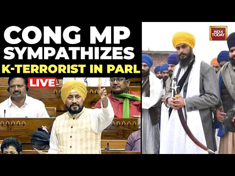 LIVE | Congress MP Channi Backs Khalistani-terrorist Amritpal Singh In Parliament | India Today