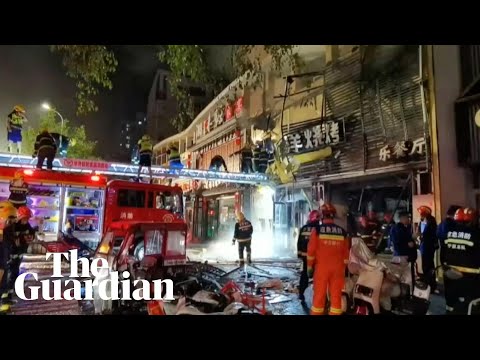 China: blast at Yinchuan barbecue restaurant kills dozens
