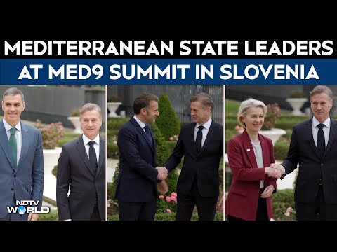 Leaders Of Mediterranean EU Member States Arrive In Slovenian’s Portoroz For Annual Med9 Summit