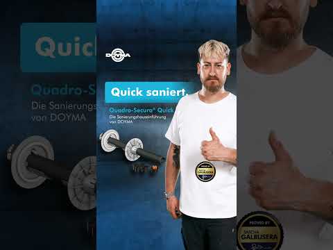 Sascha sagt mit DOYMA wird #QuickSaniert