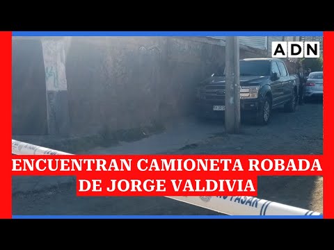“En cuestión de dos o tres minutos se la llevaron”: Encuentran camioneta robada de Jorge Valdivia
