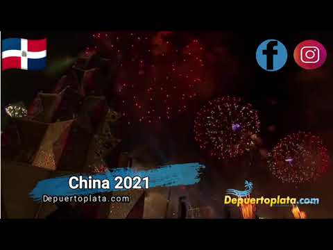 Mira como reciben el Feliz año nuevo en China "2021"