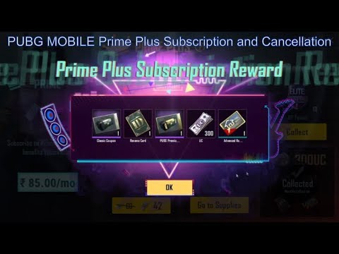 PUBG Mobile Prime Plus Subscription and Cancelation | Perks and Rewards | #NoTHEME 🤑💰🔥🔥