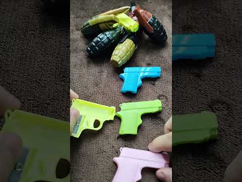 🤩GUN🤩 🧐color grenade #gun #grenade #color #cute #funny #shorts #viral