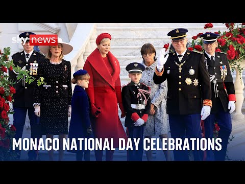 Watch live: Monaco marks its National Day with celebrations