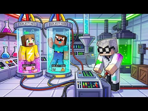 Mick En Noob Veranderen Van Lichaam! (Minecraft Survival)