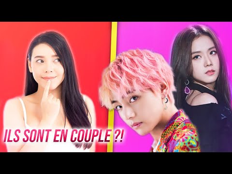 Vidéo V ACCUSÉ D'ÊTRE EN COUPLE ... avec Jisoo