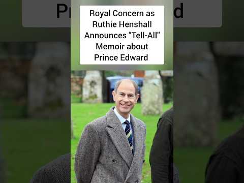 Could this new upcoming book about #PrinceEdward be a disaster for the Palace?! #shorts