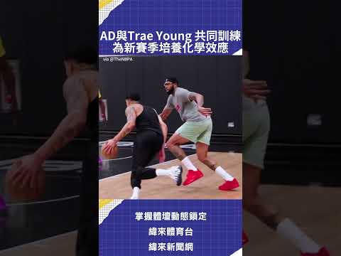 AD與Trae Young 共同訓練  為新賽季培養化學效應