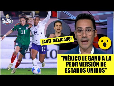 Del Valle: México le ganó a LA PEOR versión de los Estados Unidos en la Copa W | Futbol Picante