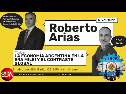 Roberto Arias, economista – ECONOMÍA EN LA ERA MILEI Y CONTRASTE GLOBAL – Conduce Nico Talia