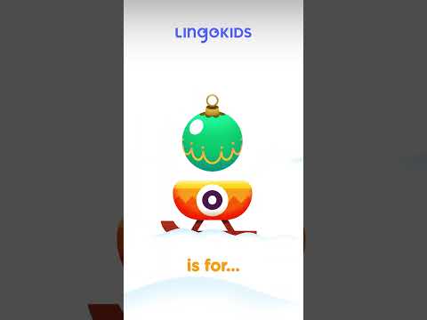 MNOP Words for Kids! 🛷❄️ Sing along with the ABC SLEIGH with   @Lingokids #abcdsong  #forkids