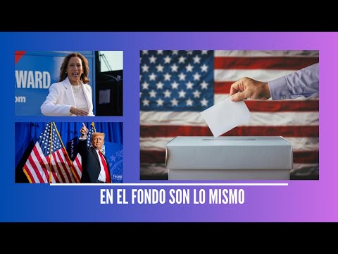 KAMALA Y TRUMP, DOS  CARAS DE UNA MISMA MONEDA; LAS ELITES PELEAN LA CASA BANCA