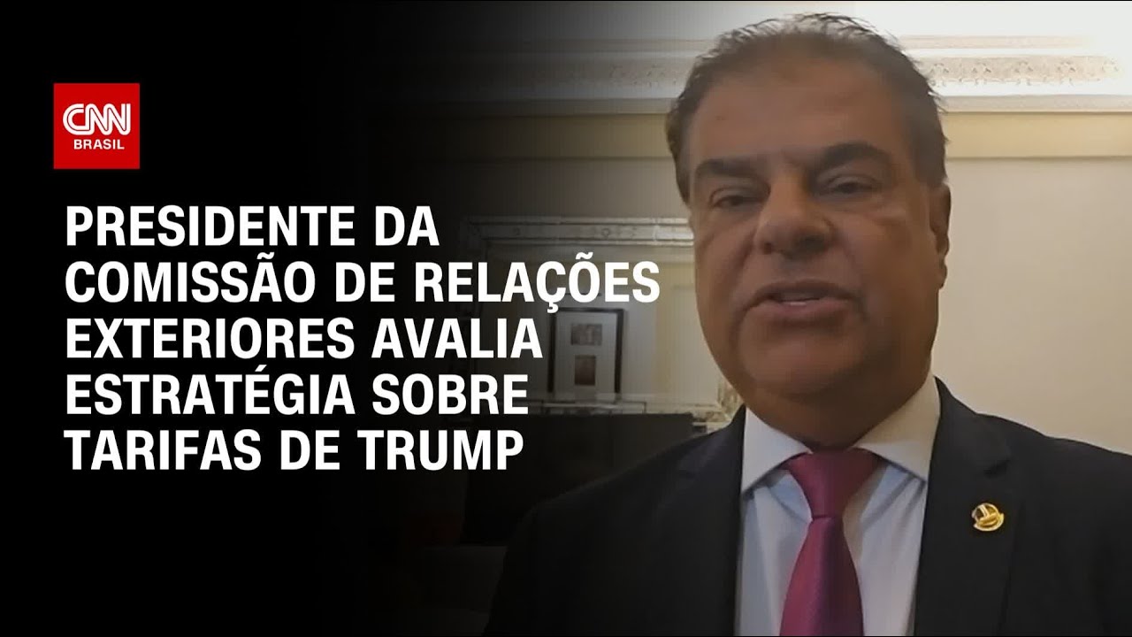 Estratégia para ajudar em negociação de tarifas de Trump é o diálogo diz Nelsinho Trad | CNN ARENA