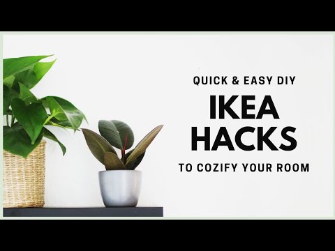 Quick & Easy DIY IKEA Hacks to Cozify your Room! Cozy Room Decor Ideas!