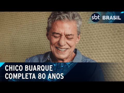 O cantor, compositor e escritor Chico Buarque comemora 80 anos | SBT Brasil (19/06/24)