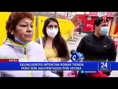 Breña: denuncian aumento de asaltos tras desvió de calles por construcción del Metro de Lima