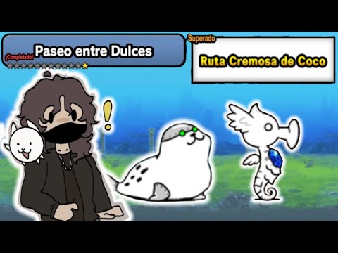 猫の動画サムネイル - Metalicos Y El Caballito Agelical Sabio | Zero Legends Cap 22 | Paseo Entre Dulces | The Battle cats
