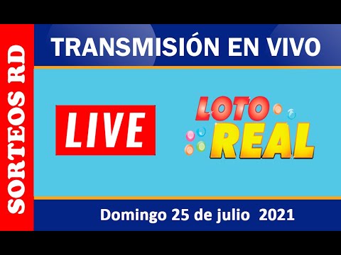 Loterías Real EN VIVO ?? Domingo 25 Julio 2021 – 1:00 P.M.