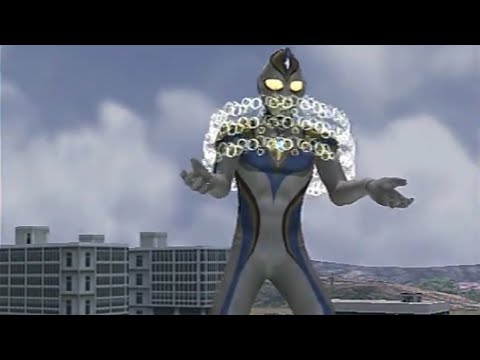 【ウルトラマンFE3】キャッチリングを仕掛けっぱなしで飛び去る初代ウルトラマンの後始末をするウルトラマン８０　Ultraman Fighting Evolution 3