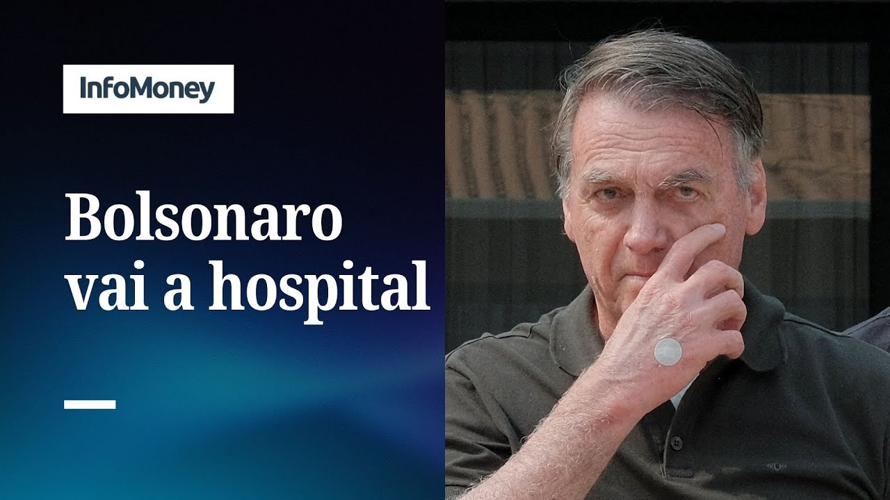 Bolsonaro deixa prisão domiciliar e vai a hospital após mal estar | InfoMoney News