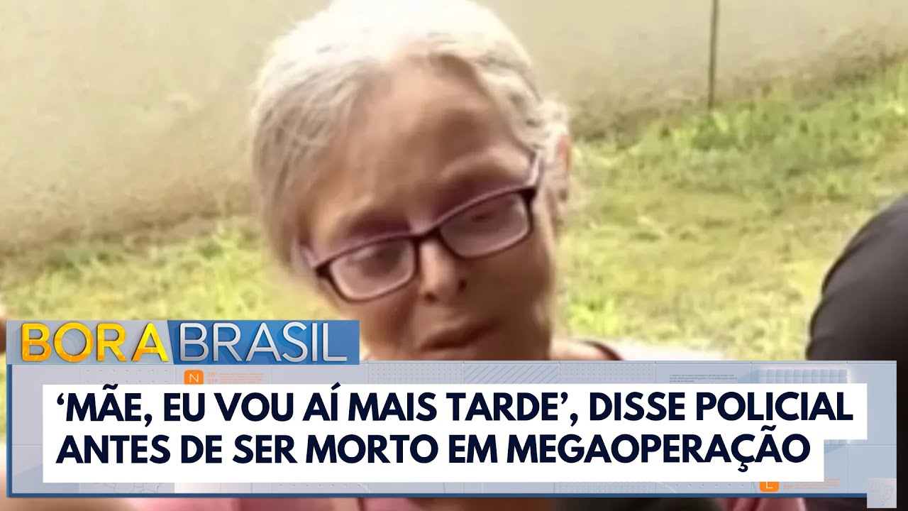 Mãe eu vou aí mais tarde disse policial antes de ser morto em megaoperação  TV Online Mãe eu vou aí mais tarde disse policial antes de ser morto em megaoperação
