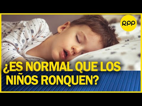Trastorno del sueño: ¿Es normal que los niños ronquen?