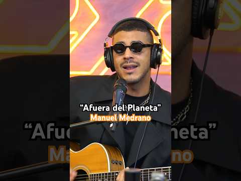 Manuel Medrano nos canta el éxito que lo catapultó… “Afuera del Planeta”.  #JessieEnExa